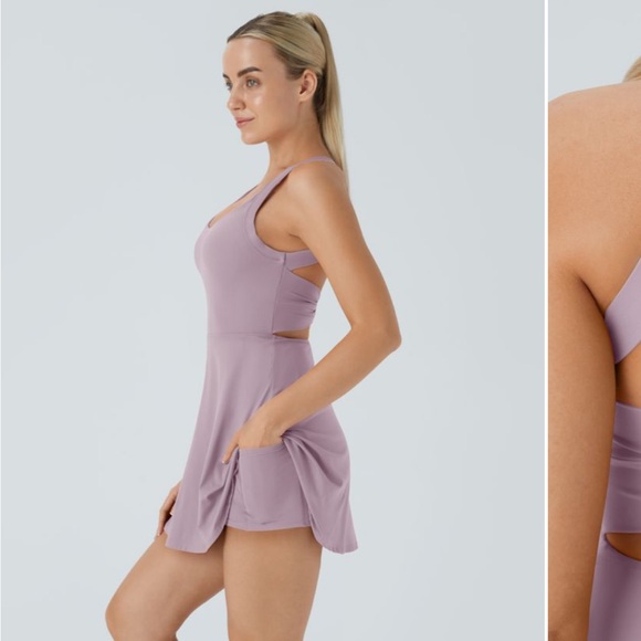 HALARA Active Backless Twisted Dress - Picture 3 of 7